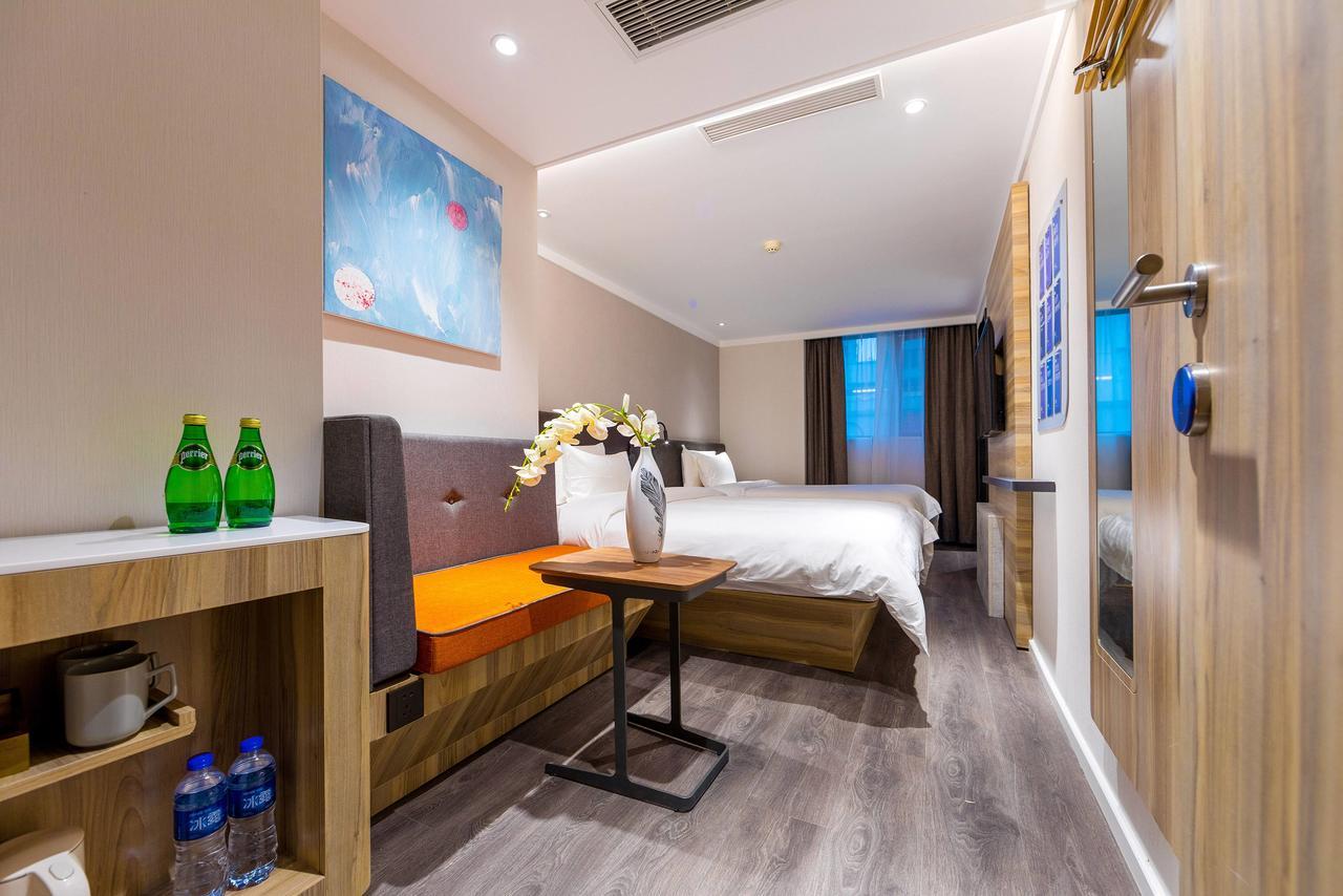 Hanting Premium Hotel Shanghai Dapu Bridge Riyueguang Shopping Mall Zewnętrze zdjęcie